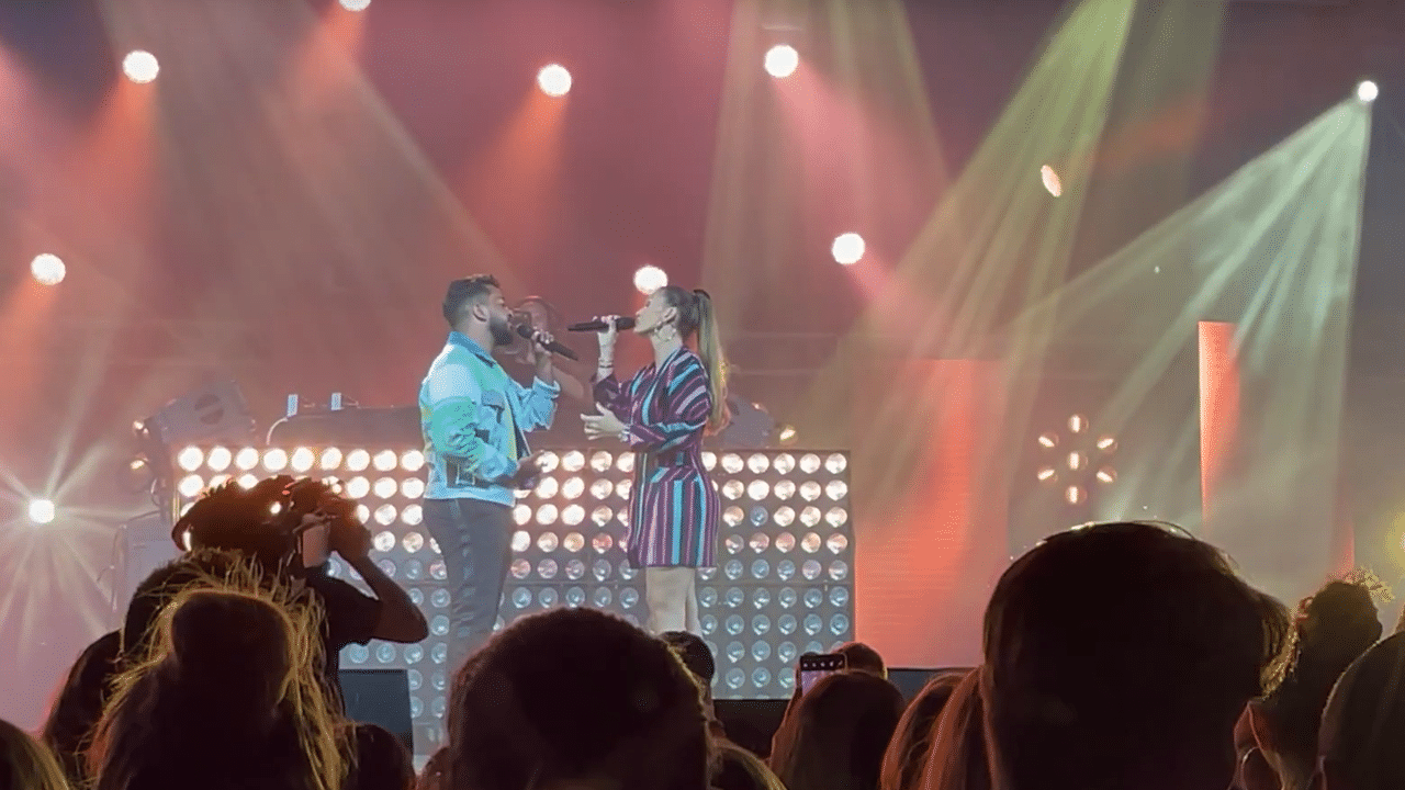 Vitaa & Slimane ont repris les concerts. Ecoutez « Avant toi » en Live  à Toulouse