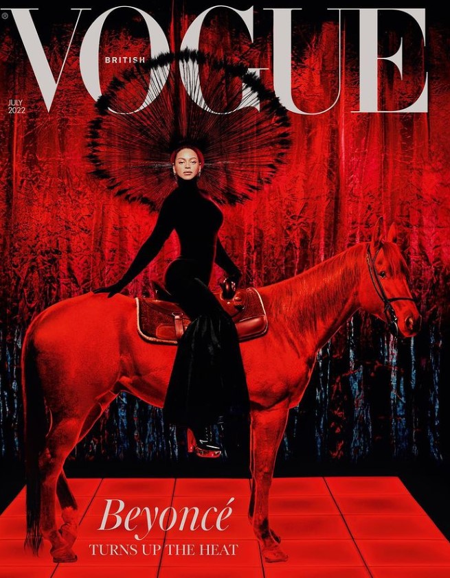 Beyonce fait la Une du magazine Vogue UK et c'est superbe ! Diaporama... - vogue 8