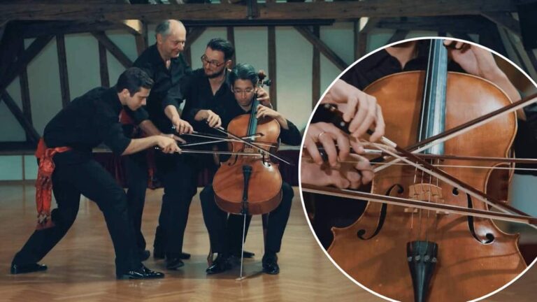Bolero de Ravel à plusieurs musiciens pour 1 violoncelle - wiener cello bolero