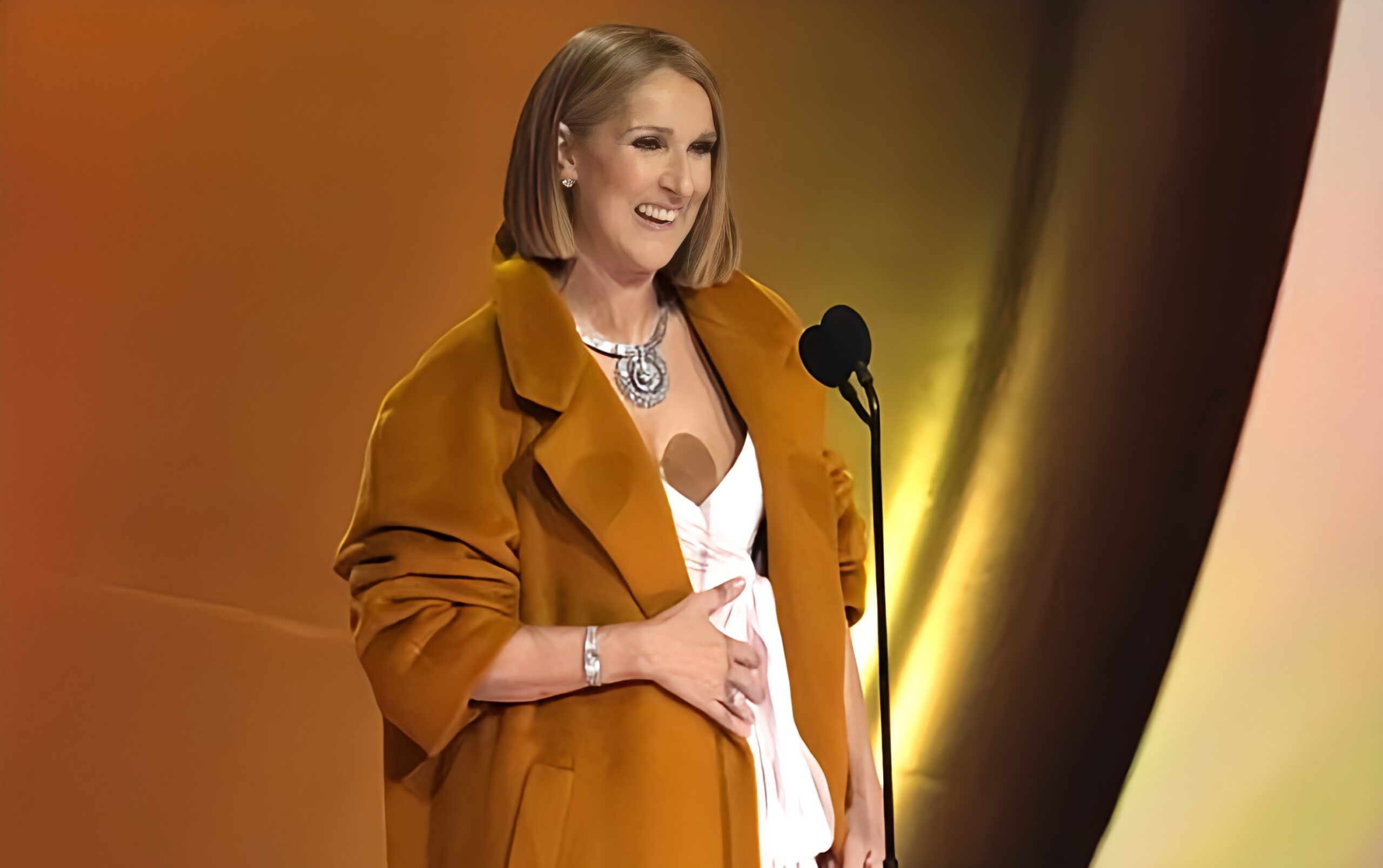 Céline Dion fait une apparition surprise aux Grammy Awards et reçoit