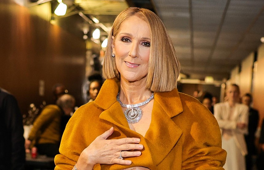 Grammy Awards : Photos / vidéos de Céline Dion en coulisses avec son fils René-Charles