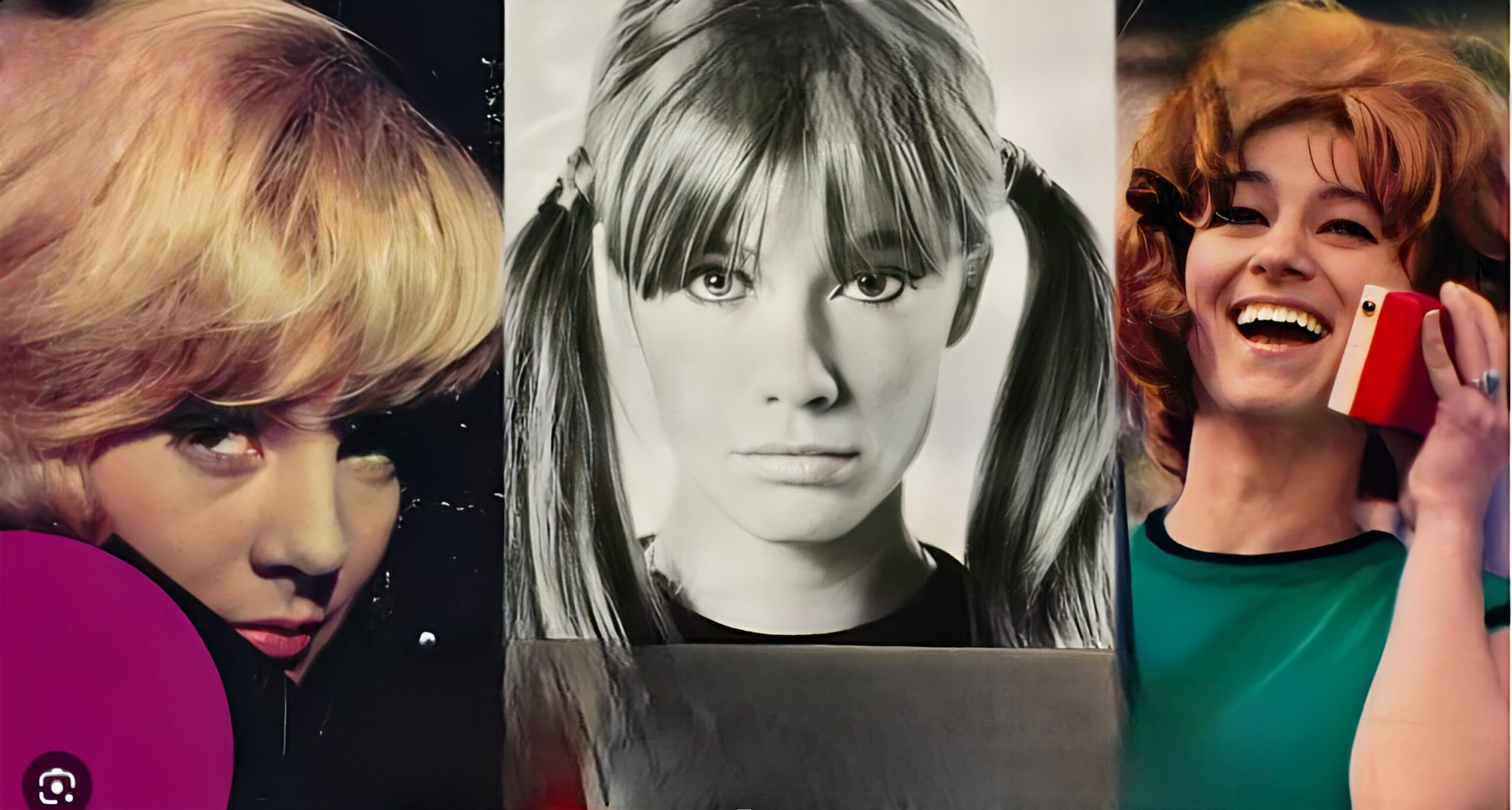 Sylvie Vartan, Françoise Hardy et Sheila : Le diaporama des sixties