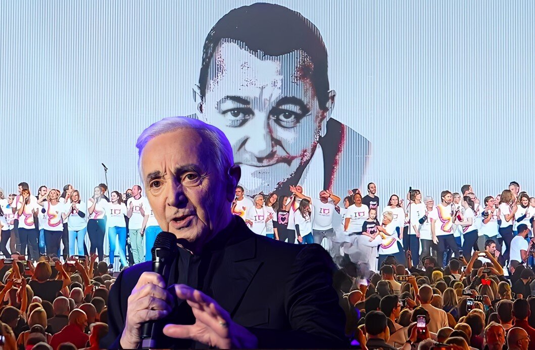 « Non, je n&rsquo;ai rien oublié » Les Enfoirés font honneur à l&rsquo;une des plus belles chansons de Charles Aznavour.