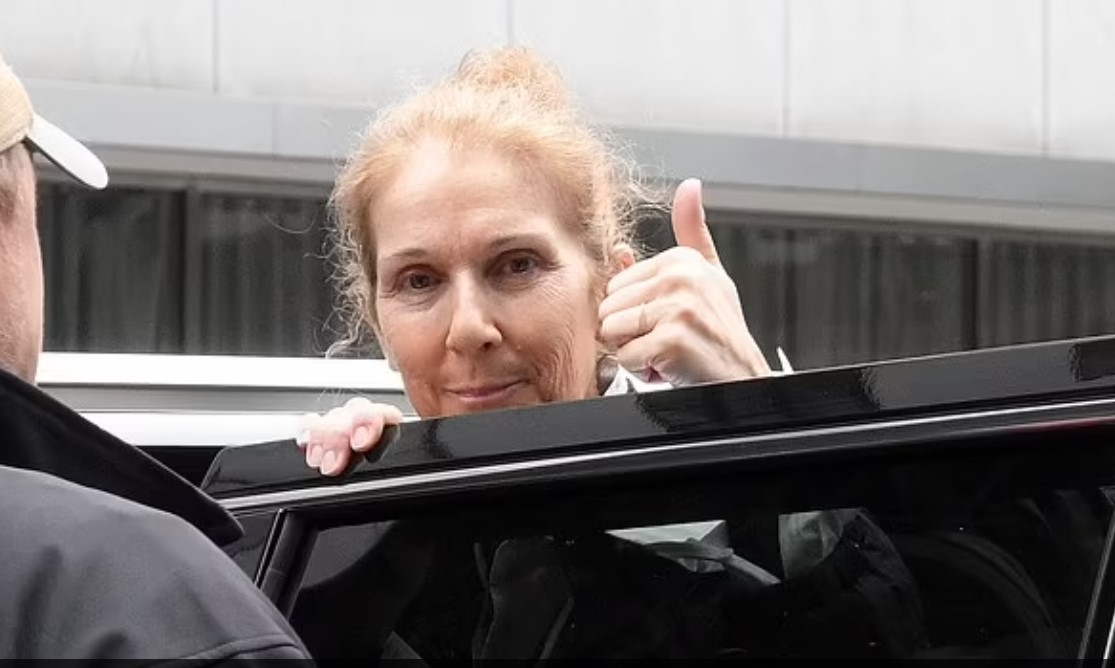 Des clichés inédits de Céline Dion aperçue à New-York ce samedi 9 mars.