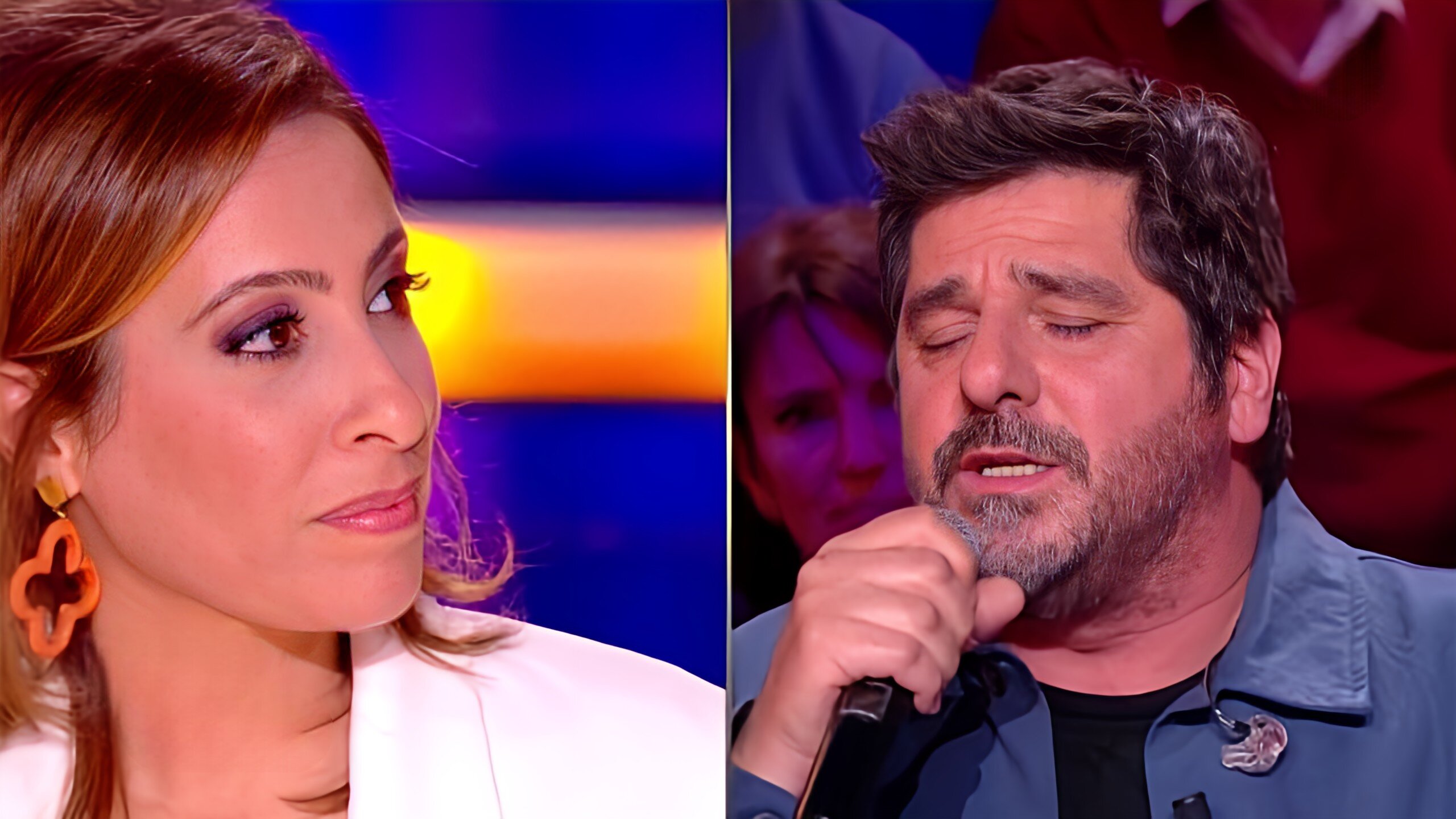 « Quelle Epoque » samedi 9 mars : Patrick Fiori chante magnifiquement un chant arménien pour Léa Salamé.