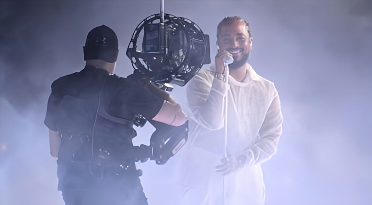 Slimane à l'Eurovision : La performance remarquable du caméraman pour filmer sa prestation - slimane a 2