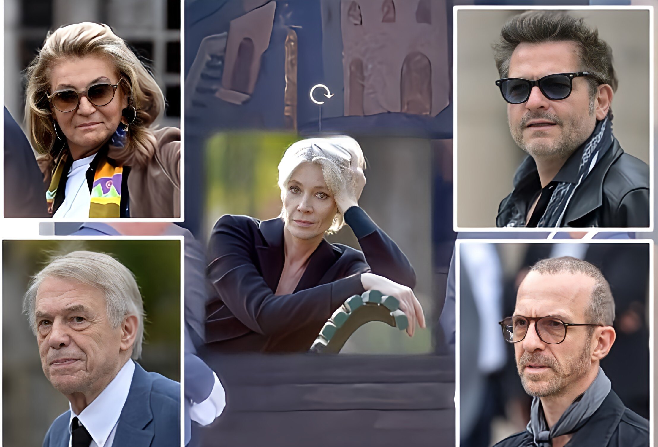 Une pluie de Stars et de personnalités aux obsèques de Françoise Hardy.