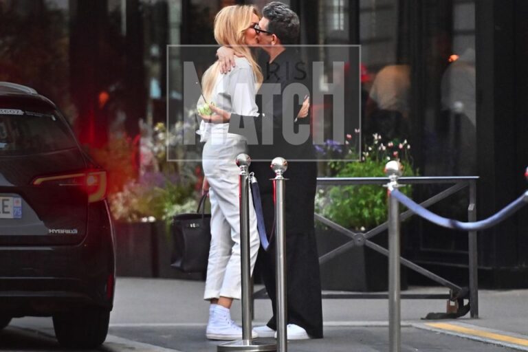 Marc Lavoine And Adriana Karembeu: A Passionate Kiss In The Streets Of ...