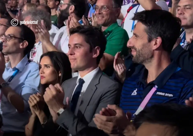 Les retrouvailles de Gabriel Attal avec son ex, la chanteuse Joyce Jonathan.