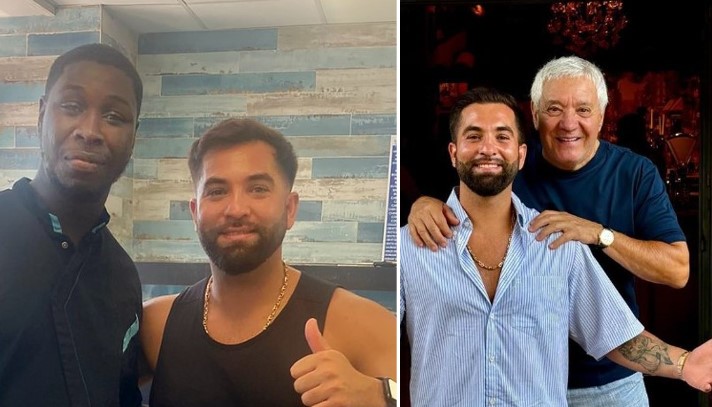 Kendji Girac, en pleine forme, reprend une vie normale... au restaurant et chez le poissonnier. - kendji girac 8