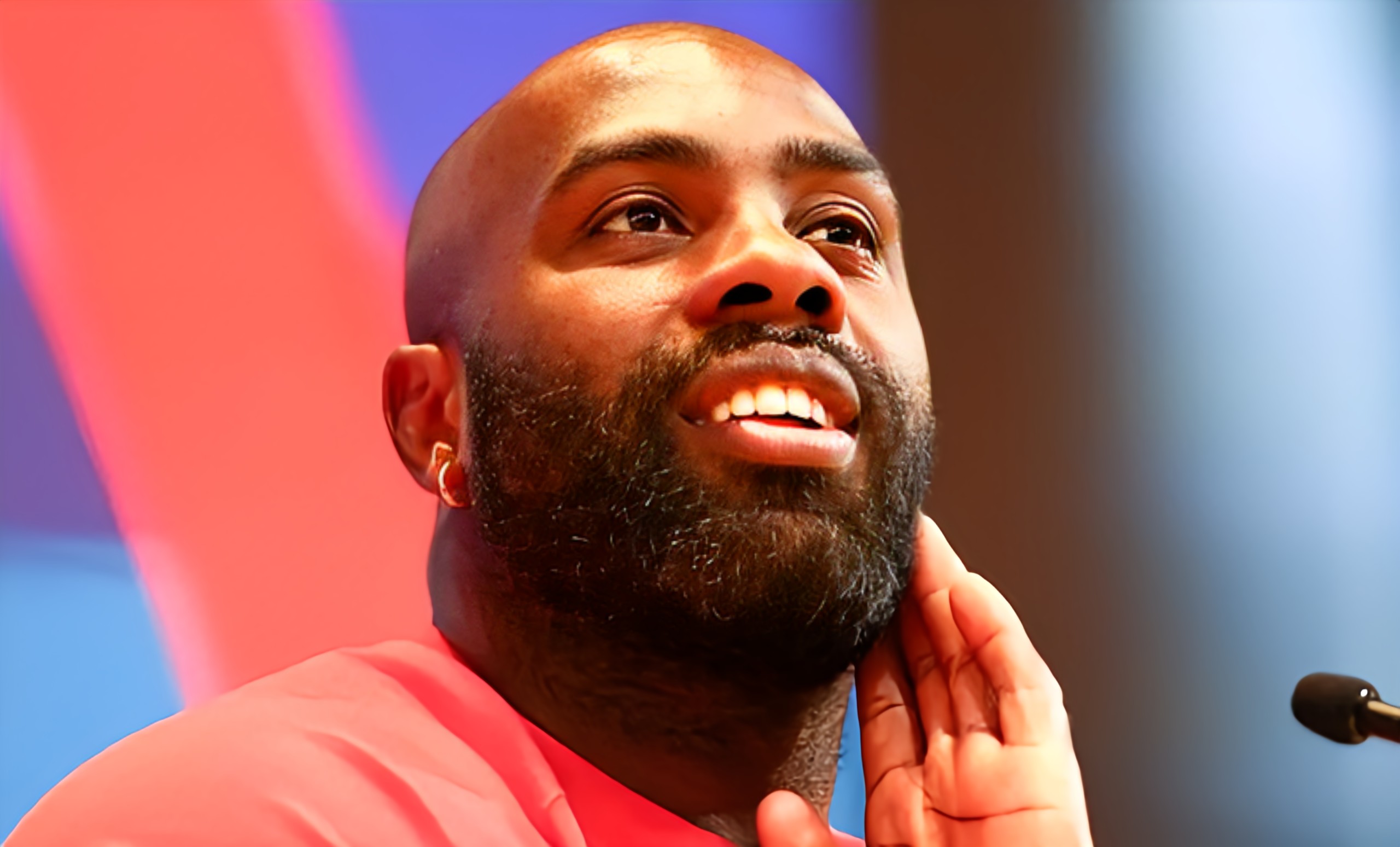 Teddy Riner aurait-il pu faire carrière dans la chanson ? A vous de juger…