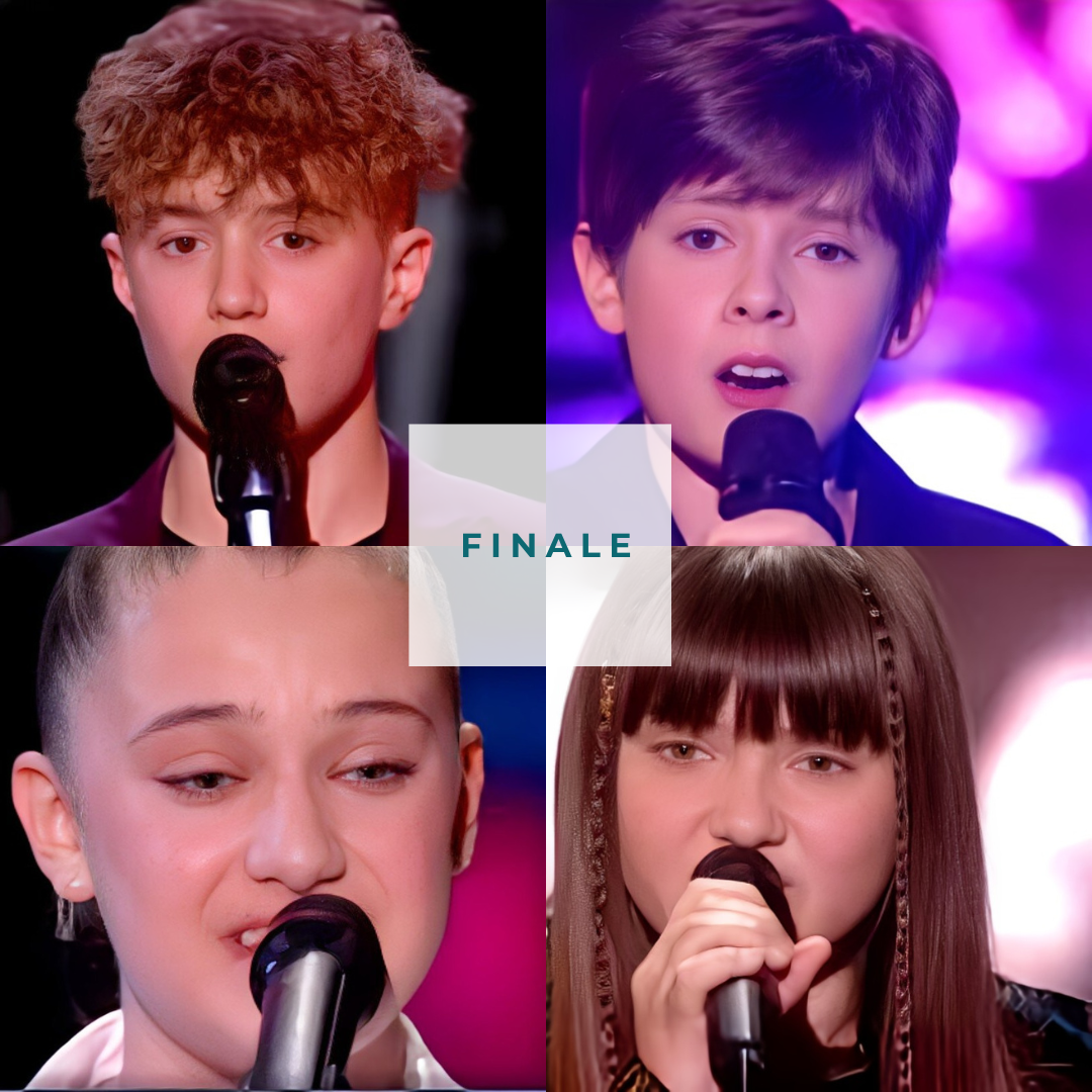 The Voice Kids : La finale de la saison 10 opposera Louis, Tim, April et Coline.