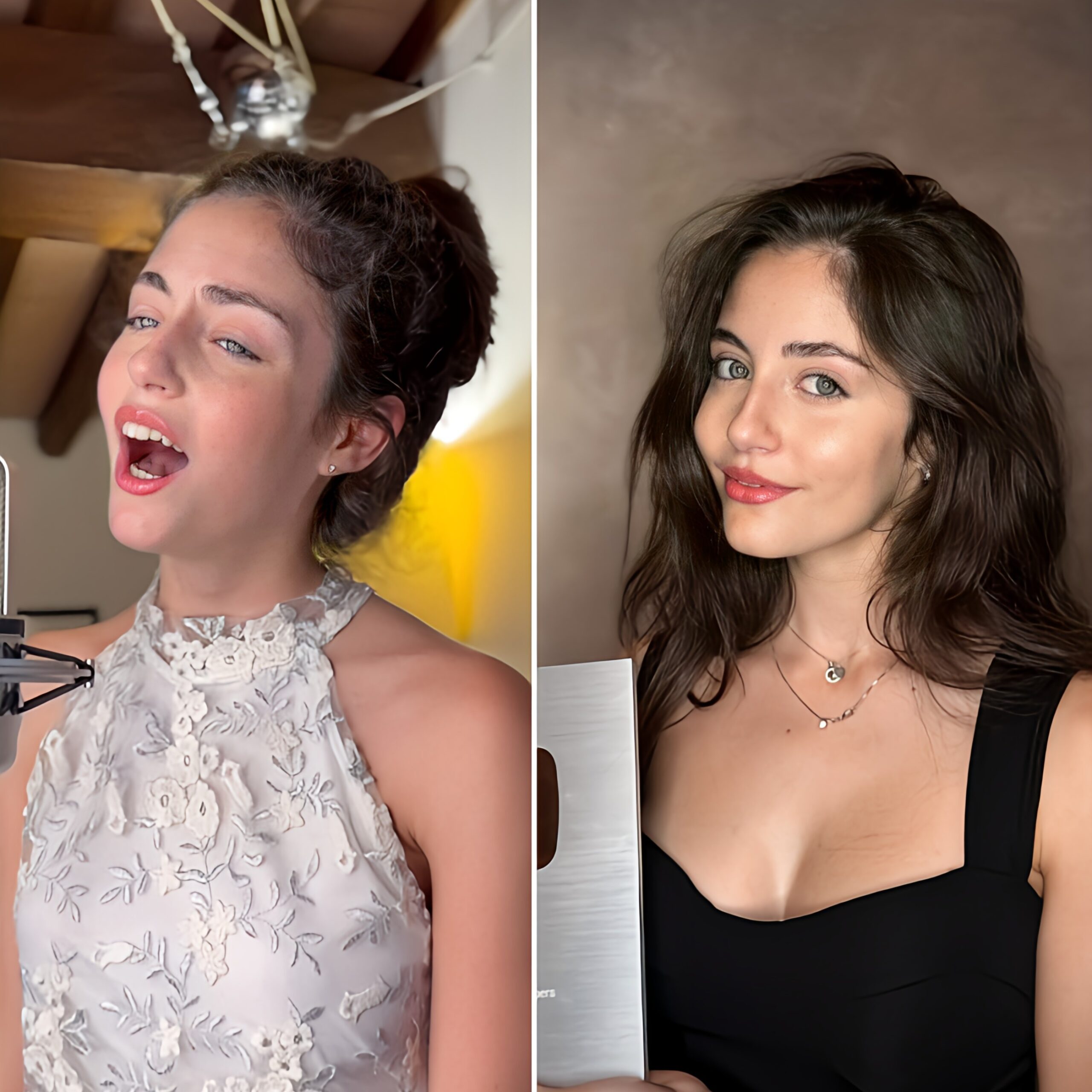 Giulia Falcone, qui vient de passer la barre des 100.000 abonnés, reprend « Hymne à l&rsquo;amour » d&rsquo;Edith Piaf.