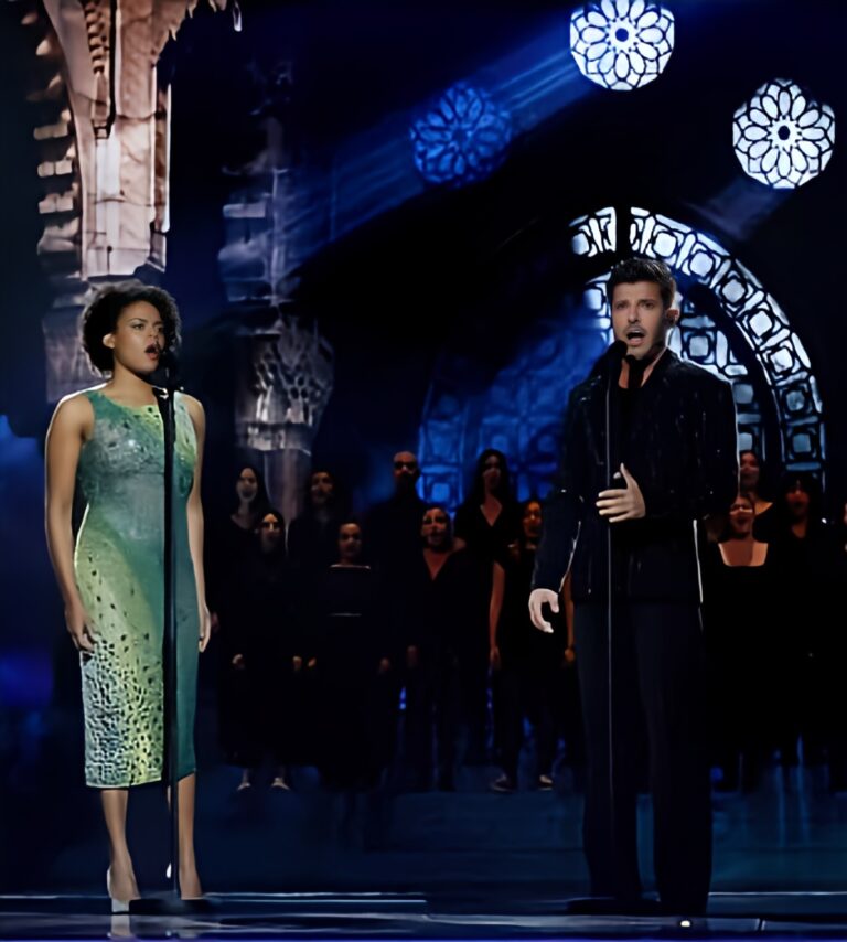 Eternel Aznavour, le concert évènement : Vincent Niclo et Axelle Saint-Cirel chantent "Ave Maria" - vincent niclo