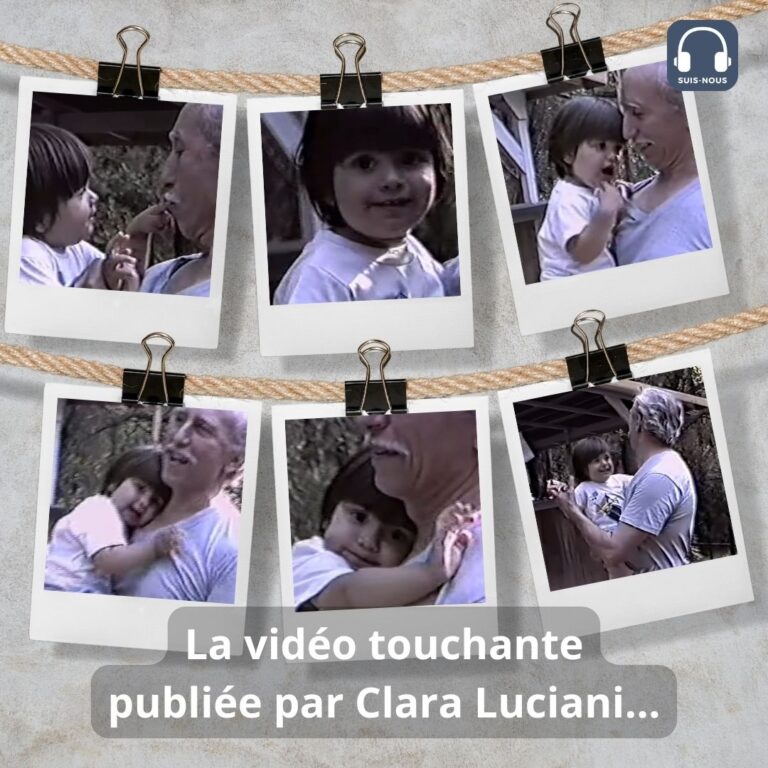 "Je ne suis rien sans les liens qui m'attachent". La vidéo touchante et le beau message de Clara Luciani à sa famille. - clara luciani et son grand pere