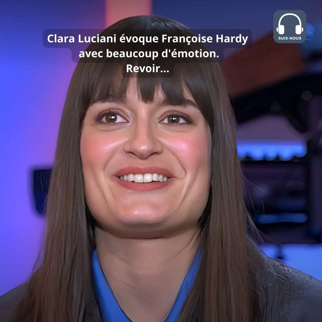 Invitée sur le plateau de « C à vous », le 18 novembre, Clara Luciani évoque Françoise Hardy avec beaucoup d&rsquo;émotion…