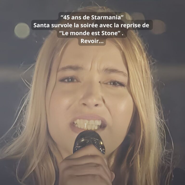 "Les 45 ans de Stamania" : Santa survole avec la reprise de "Le monde est Stone" - un passager comme un autre 1