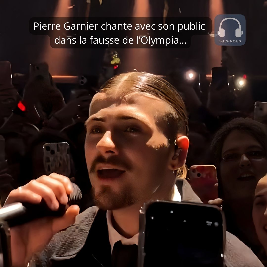 Pierre Garnier à l&rsquo;Olympia : Un moment suspendu lorsqu&rsquo;il descend dans la fosse pour chanter avec son public…