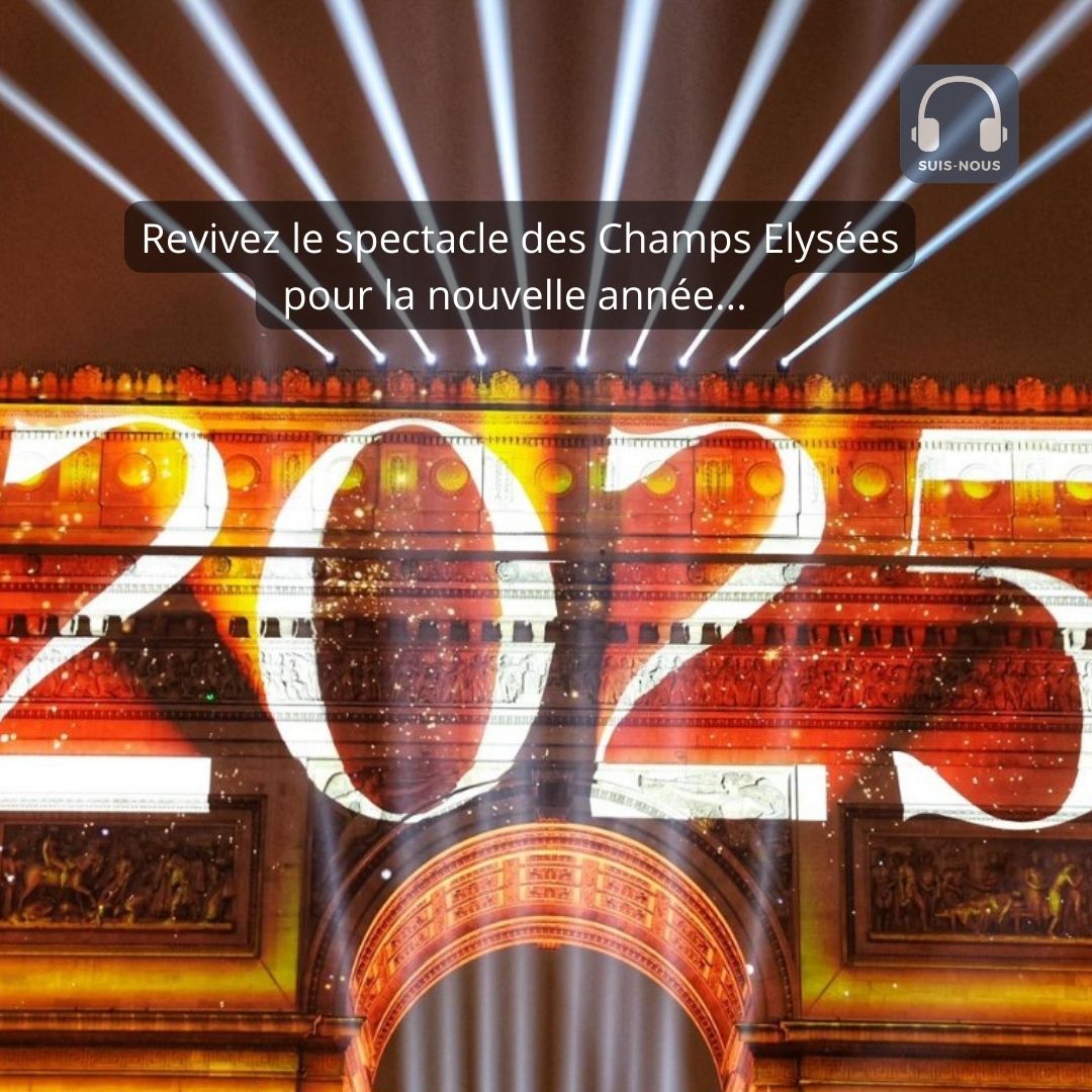 Revivez le spectacle son et lumière et le feu d&rsquo;artifice sur les Champs Elysées pour la nouvelle année…