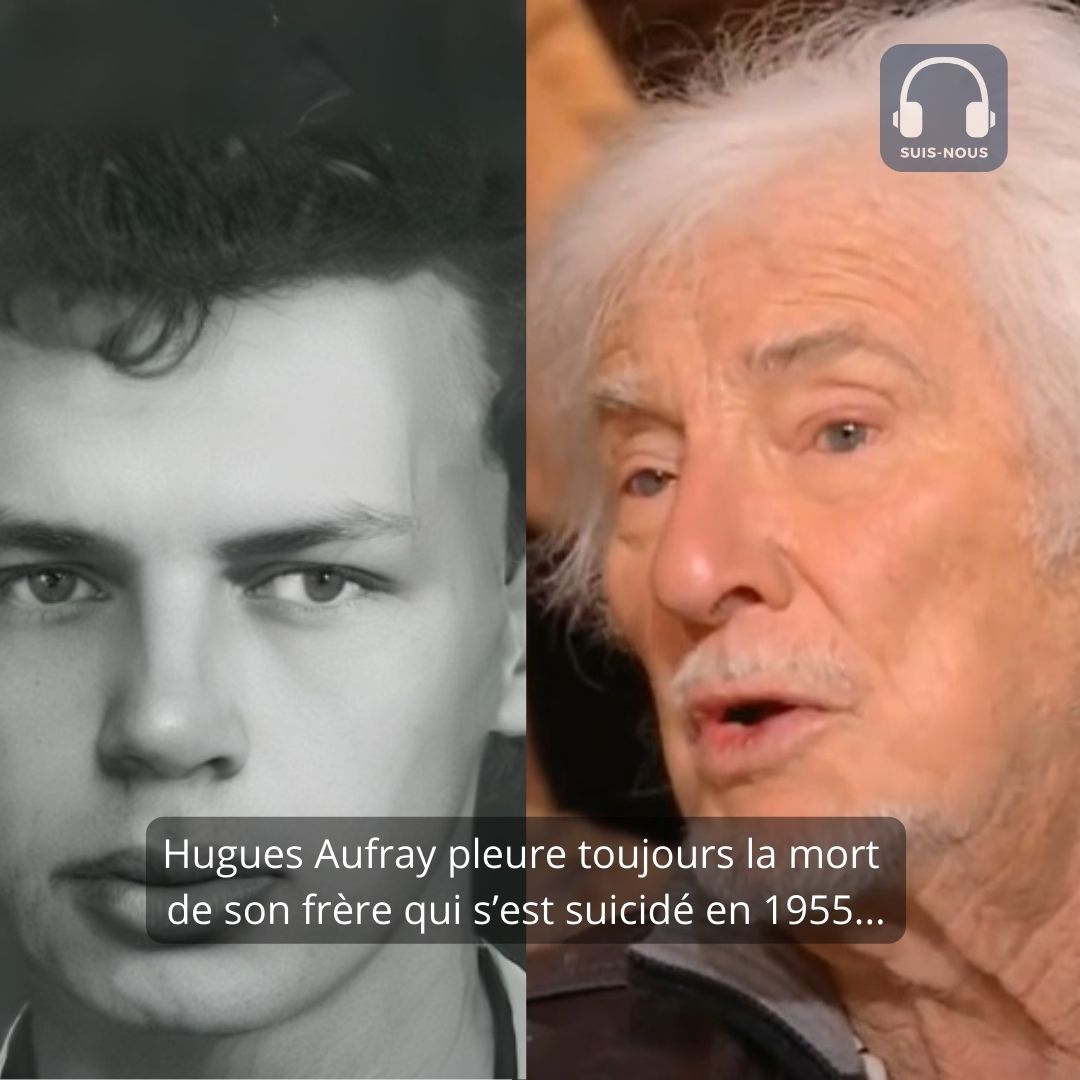 Quelle époque : Dans l&rsquo;émission de Léa Salamé, Hugues Aufray pleure la mort de son frère qui s&rsquo;est suicidé en 1955.