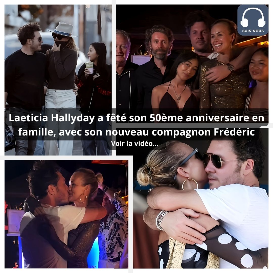 Le 18 mars dernier, Laeticia Hallyday a fêté son 50ème anniversaire en famille et avec son nouveau compagnon Frédéric Suant.