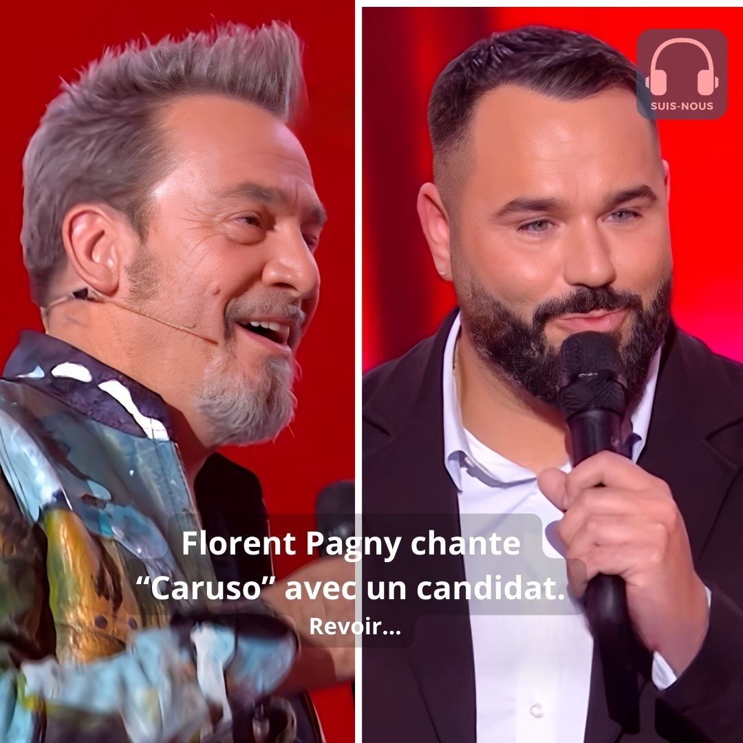 The Voice : Florent Pagny qui chante « Caruso » avec un candidat. L&rsquo;un des moments forts des auditions à l&rsquo;aveugle de ce samedi