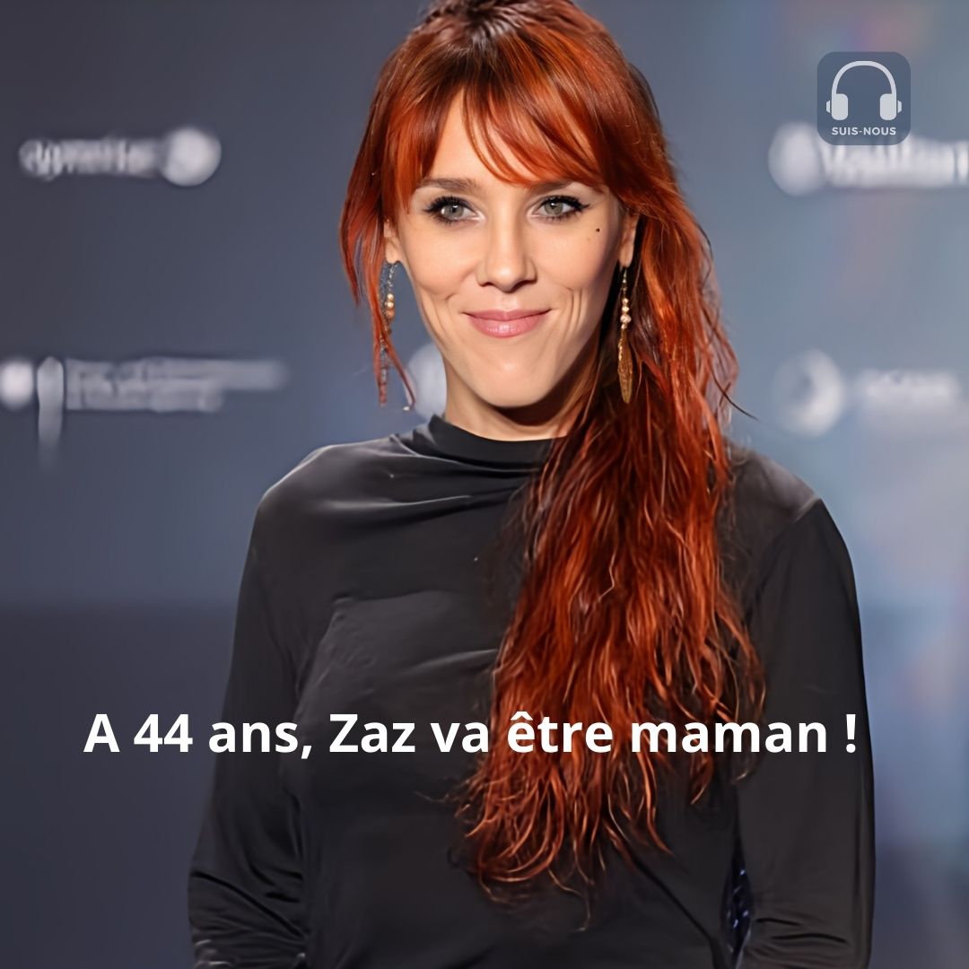 Zaz attend son premier enfant à 44 ans.