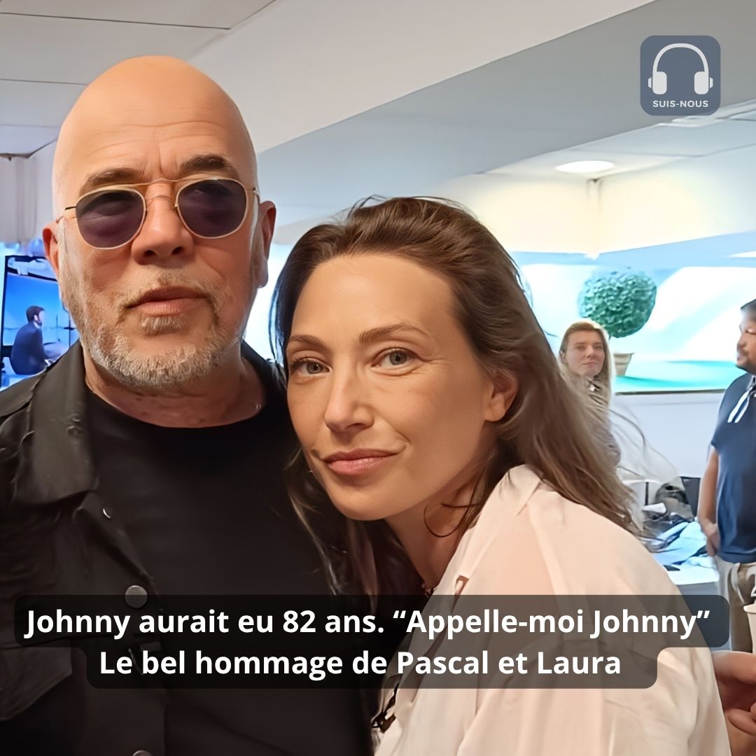 « Appelle-moi Johnny » Le bel hommage de Pascal Obispo & Laura Smet pour l&rsquo;anniversaire du « Taulier ».