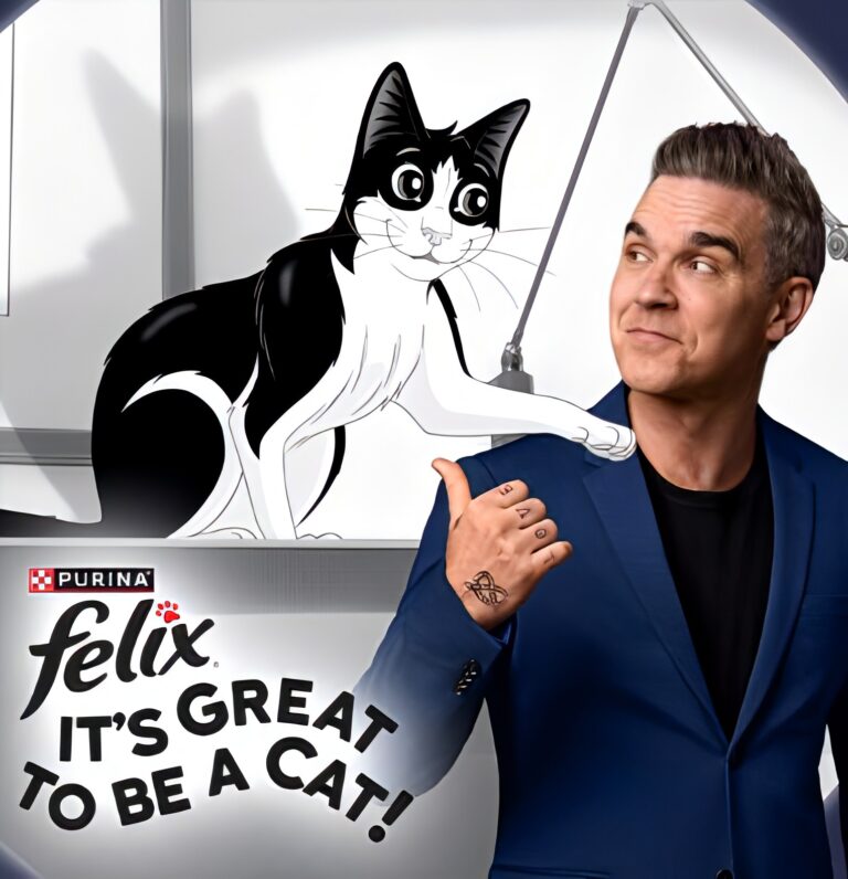 Suis-Nous - Musique de la Pub "Felix le chat" - "It's Great To Be A Cat" par Robbie Williams.