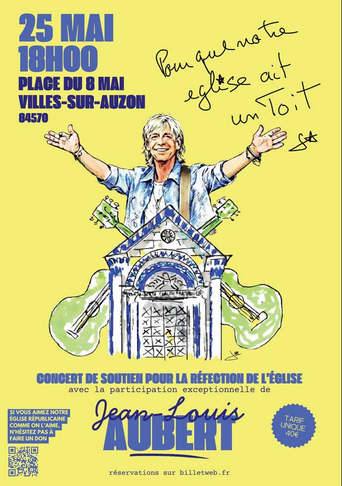 Suis-Nous - Jean-Louis Aubert chante pour sauver l'église de son enfance... Suis-Nous - Jean-Louis Aubert chante pour sauver l'église de son enfance...