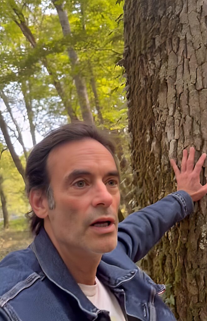 Suis-Nous - Anthony Delon parle de la thérapie de la forêt sur les humains. Suis-Nous - Anthony Delon parle de la thérapie de la forêt sur les humains.