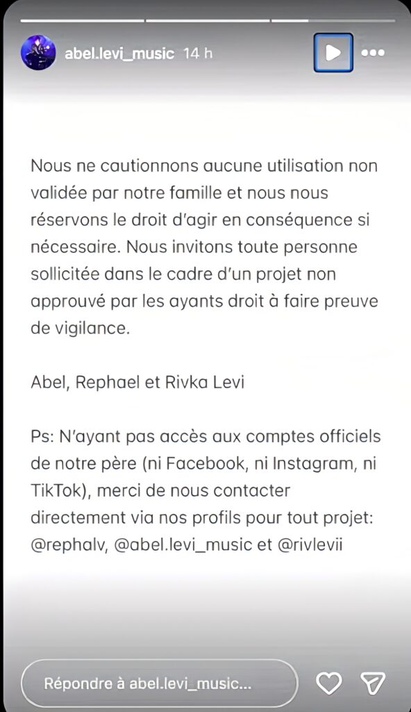 Suis-Nous - Déchirement entre les enfants de Daniel Lévi et sa veuve Sandrine Suis-Nous - Déchirement entre les enfants de Daniel Lévi et sa veuve Sandrine
