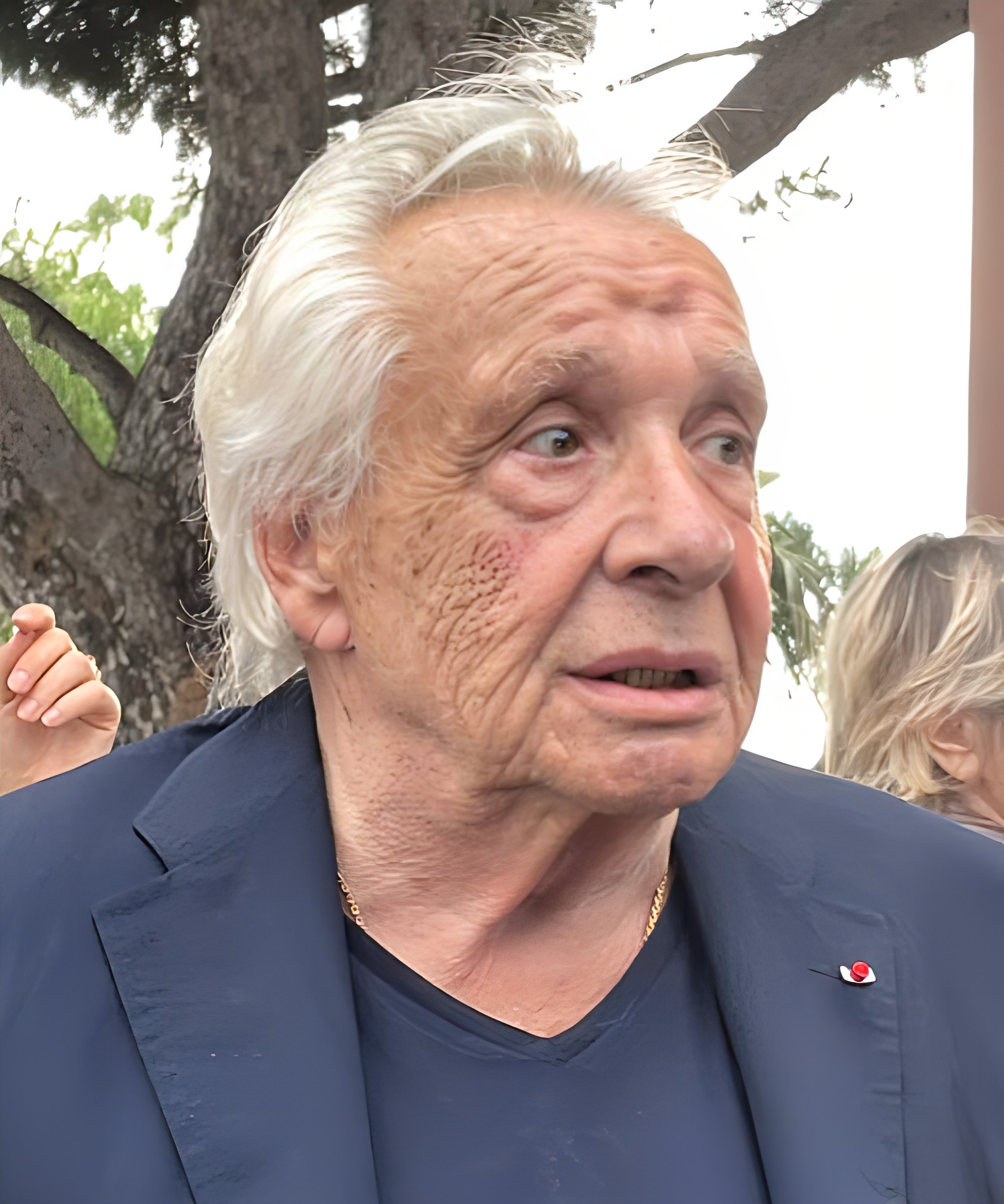 Michel Sardou inaugure le « Trophée Fernand Sardou » à Bormes-les-Mimosas devant un public ravi.