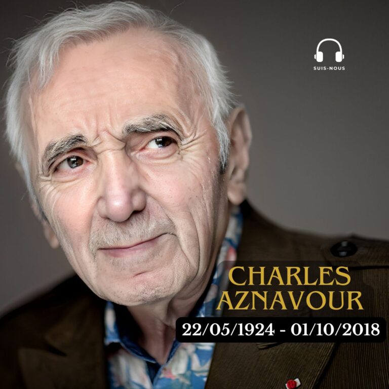 Suis-Nous - Une pensée pour Charles Aznavour né le 22 mai 1924.